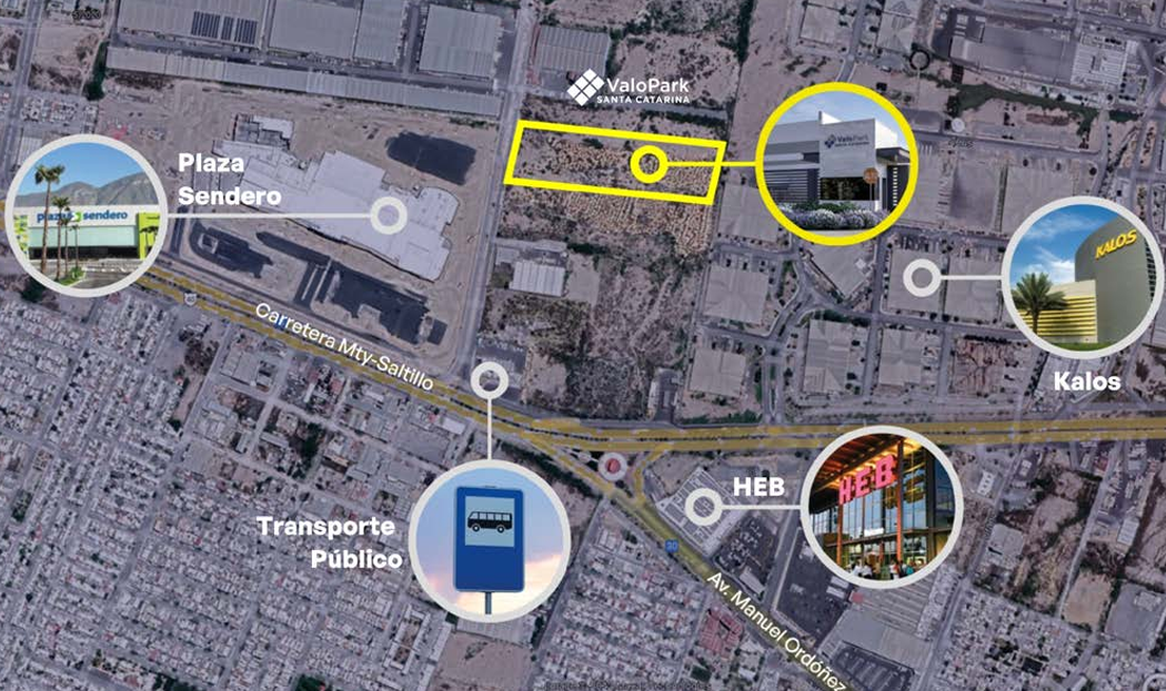 Bodegas 1–4 Industrial Clase A · Valo Park, Santa Catarina 2